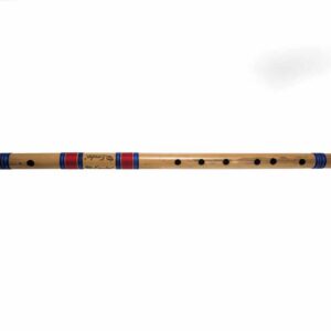 E SCALE NATURAL BASE ASSAM BAMBOO FLUTE MUSICAL INSTRUMENT SIZE 30 INCH BANSURI