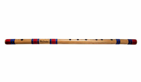 E SCALE NATURAL BASE ASSAM BAMBOO FLUTE MUSICAL INSTRUMENT SIZE 30 INCH BANSURI - Image 6